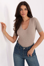 Pull à manches courtes model 217602 Factory Price