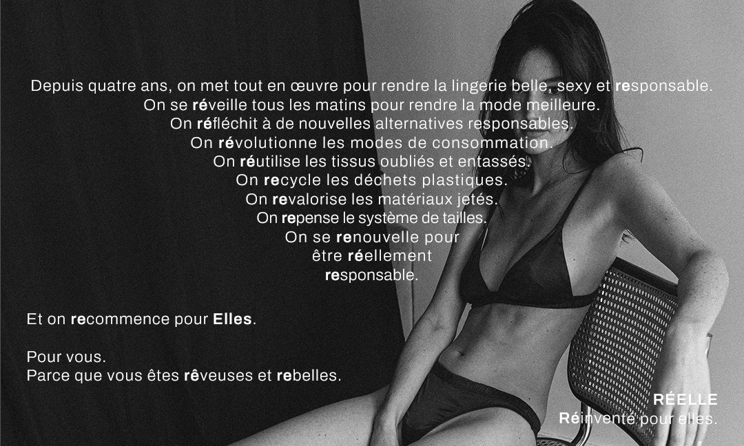 Manifesto de Réelle Paris avec photo