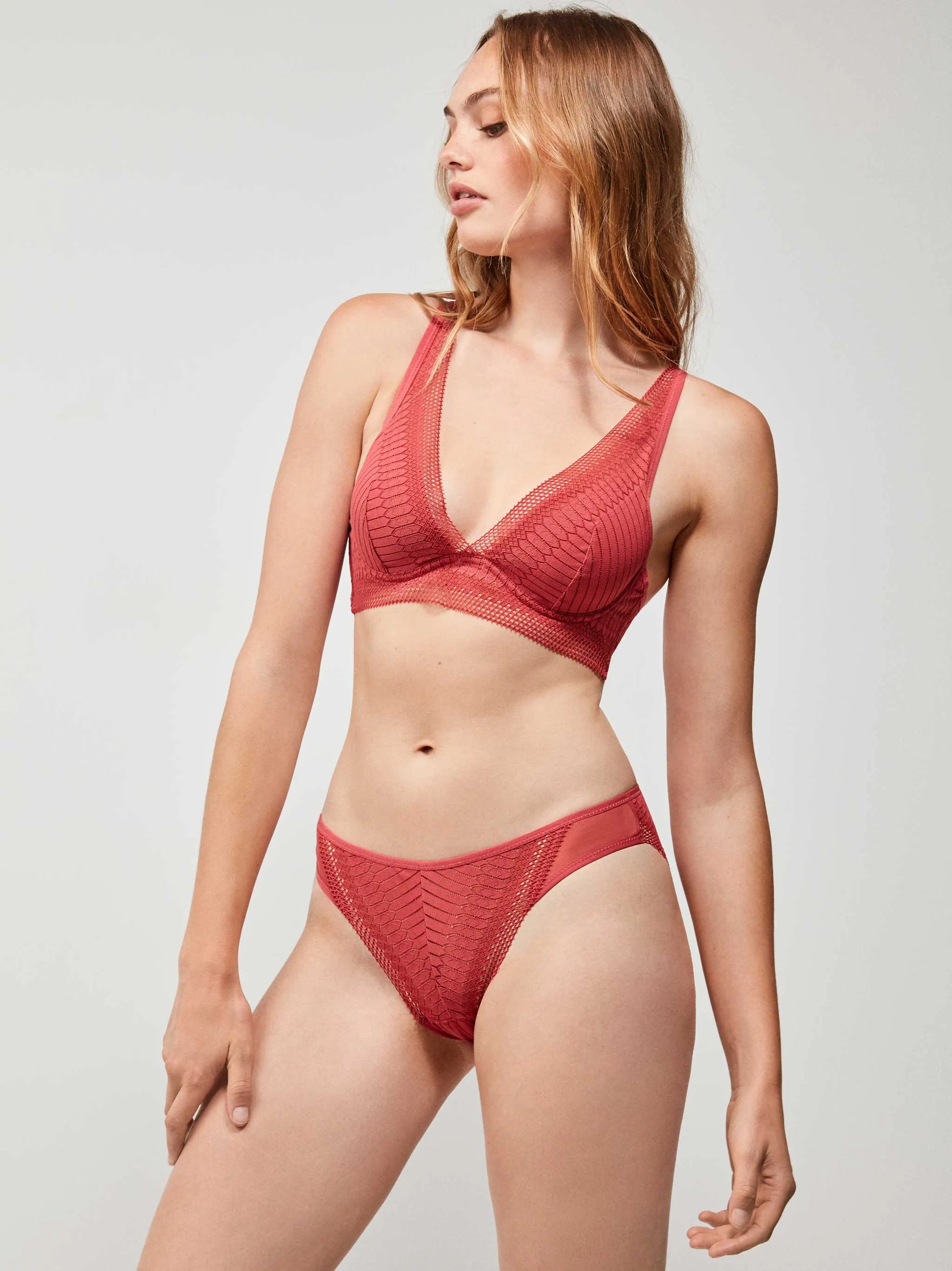 Camille - Soutien gorge ocre