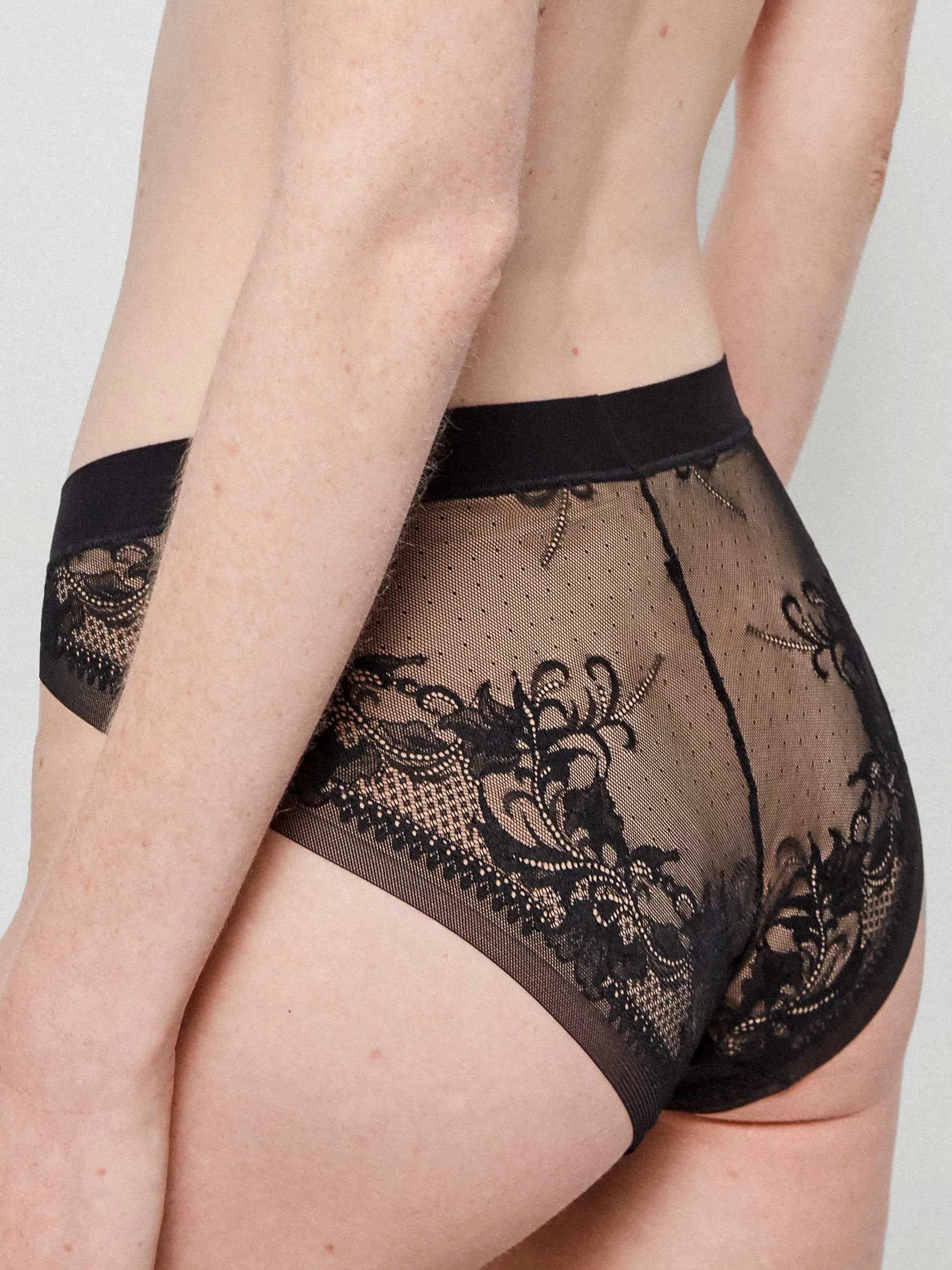 Giulia- culotte haute dentelle